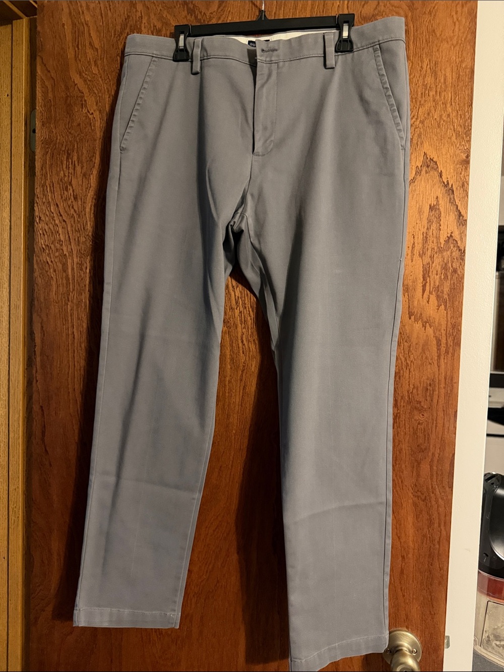 Dockers Light Gray Men's Chinos - Slim Fit